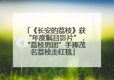 《长安的荔枝》获“年度瞩目影片”，“荔枝男团”手捧茂名荔枝走红毯