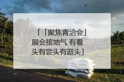 「聚焦青洽会」展会接地气 有看头有尝头有逛头