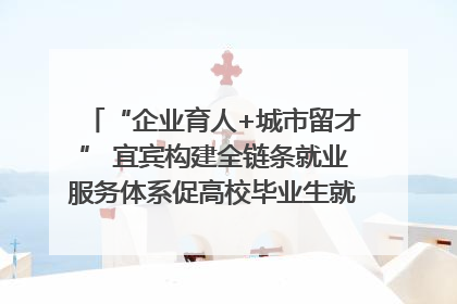 “企业育人+城市留才” 宜宾构建全链条就业服务体系促高校毕业生就业｜您牵挂的四川