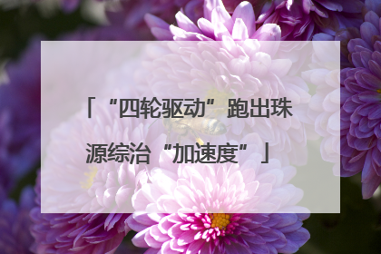 “四轮驱动”跑出珠源综治“加速度”
