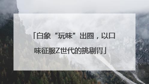 白象“玩味”出圈，以口味征服Z世代的挑剔胃