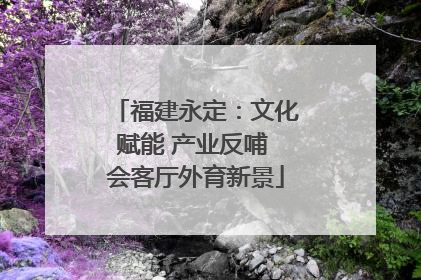 福建永定：文化赋能 产业反哺 会客厅外育新景