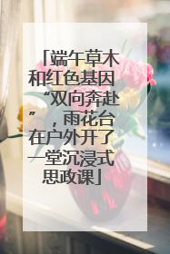 端午草木和红色基因“双向奔赴”，雨花台在户外开了一堂沉浸式思政课