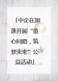 中企在加蓬开展“童心同路，筑梦未来”公益活动