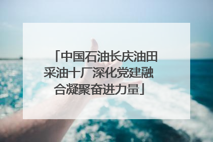 中国石油长庆油田采油十厂深化党建融合凝聚奋进力量