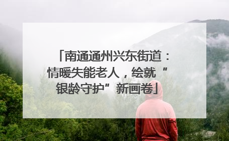 南通通州兴东街道：情暖失能老人，绘就“银龄守护”新画卷