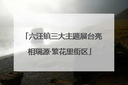 六汪镇三大主题展台亮相瑞源·繁花里街区