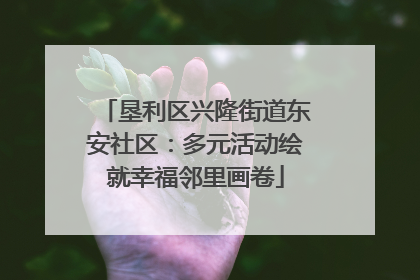 垦利区兴隆街道东安社区：多元活动绘就幸福邻里画卷