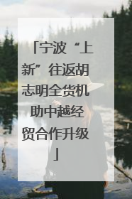 宁波“上新”往返胡志明全货机 助中越经贸合作升级