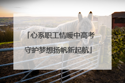 心系职工情暖中高考 守护梦想扬帆新起航