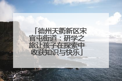 德州天衢新区宋官屯街道：研学之旅让孩子在探索中收获知识与快乐