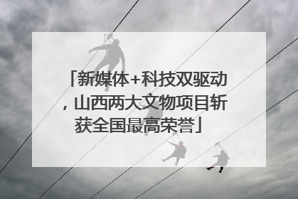 新媒体+科技双驱动，山西两大文物项目斩获全国最高荣誉