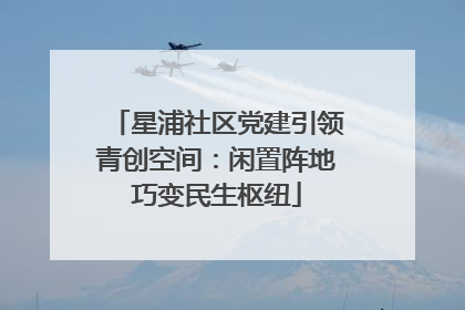 星浦社区党建引领青创空间：闲置阵地巧变民生枢纽