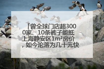 曾全球门店超3000家、10条裤子能抵上海静安区1m²房价，如今沦落为几十元快消品 真维斯，明天的太阳从哪里升起？