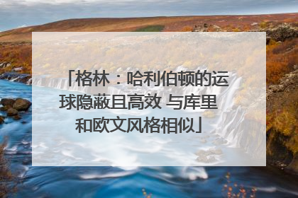 格林：哈利伯顿的运球隐蔽且高效 与库里和欧文风格相似