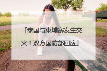 泰国与柬埔寨发生交火！双方国防部回应