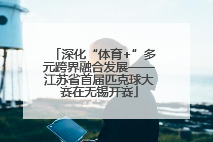 深化“体育+”多元跨界融合发展——江苏省首届匹克球大赛在无锡开赛