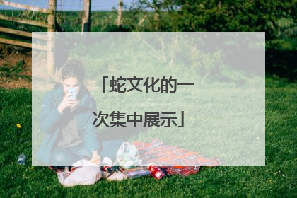 蛇文化的一次集中展示