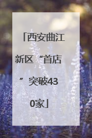 西安曲江新区“首店”突破430家