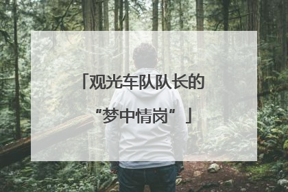 观光车队队长的“梦中情岗”