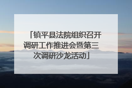 镇平县法院组织召开调研工作推进会暨第三次调研沙龙活动