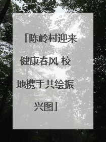 陈岭村迎来健康春风 校地携手共绘振兴图