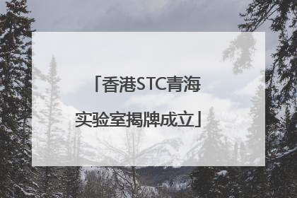 香港STC青海实验室揭牌成立
