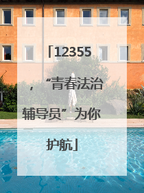 12355，“青春法治辅导员”为你护航