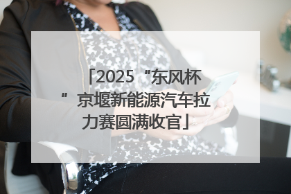 2025“东风杯”京堰新能源汽车拉力赛圆满收官